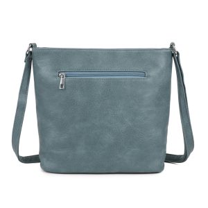 Large Capacity Vegan Leather Crossbody Shoulder Handbag - Image 5