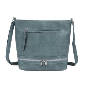 Large Capacity Vegan Leather Crossbody Shoulder Handbag - Image 1