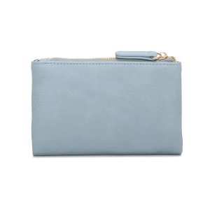Slim Lightweight Card Holder Snap Style Purse Wallet - Image 4