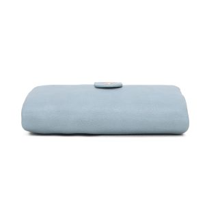 Slim Lightweight Card Holder Snap Style Purse Wallet - Image 5