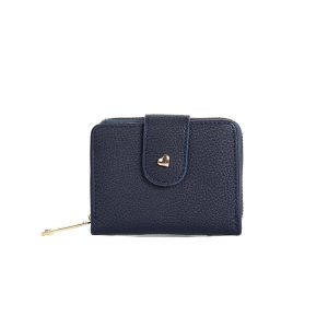 Compact Wristlet Purse Wallet with Card Slots and Zipper - Image 11