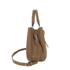 Colorful Buckle Crossbody Bag with Adjustable Strap - Image 3