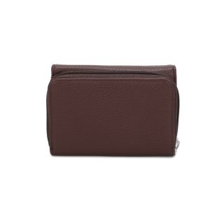 Dachshund Dog Embroidery Trifold Snap Coin Purse Wallet - Image 5