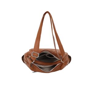 Slouchy Hobo Crossbody Shoulder Handbag Soft Purse - Image 6