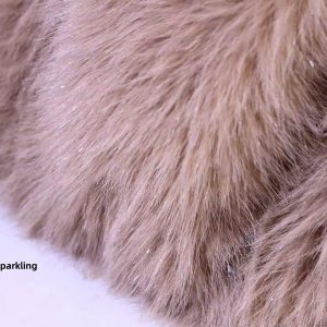 Reversible Leopard Print Faux Fur Sparkle Shoulder Bag - Image 9