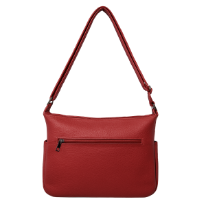 Multi Zipper Compartments Side Slip Crossbody Bag - Image 3