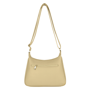 Multi Zipper Compartments Crossbody Hobo Bag - Image 3