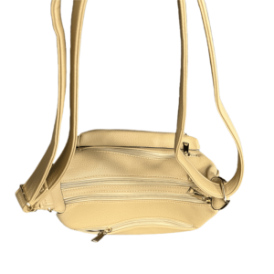 Multi Zipper Compartments Crossbody Hobo Bag - Image 4