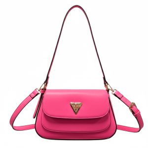 Elegant Structured Secure Flap Stylish Shoulder Bag - Image 1