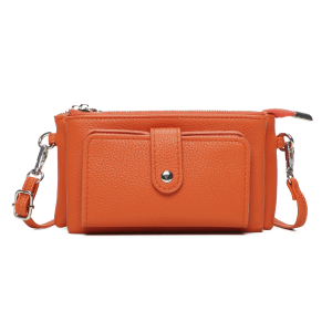 Multi Compartment Detachable Strap Phone Bag Wallet