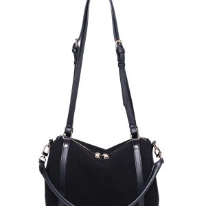 Structured Shoulder Bag with Double Long Straps - Image 11