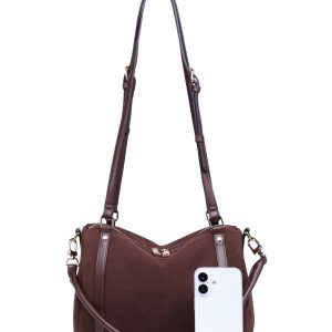 Structured Shoulder Bag with Double Long Straps - Image 4