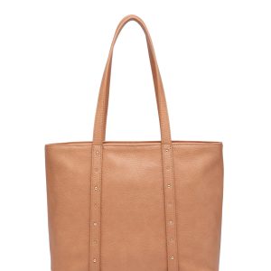 Structured Tote Bag with Double Shoulder Straps - Image 1