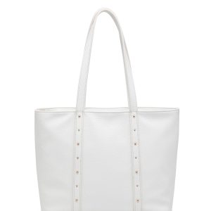 Structured Tote Bag with Double Shoulder Straps - Image 11