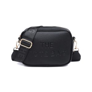 Compact Crossbody Bag with Adjustable Strap Zip Closure - Image 8