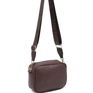 Compact Crossbody Bag with Adjustable Strap Zip Closure - Image 4