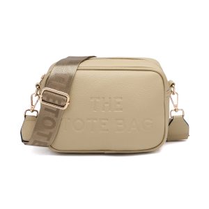 Compact Crossbody Bag with Adjustable Strap Zip Closure - Image 9