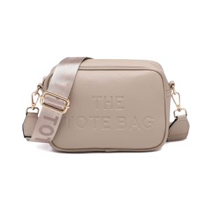 Compact Crossbody Bag with Adjustable Strap Zip Closure - Image 11