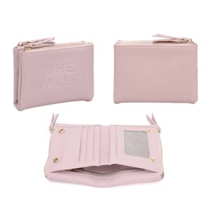Multi-Functional Double Zipper Card Holder Wallet Pouch - Image 3