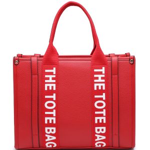 Structured Tote Bag with Zip Closure and Multi Pockets - Image 13