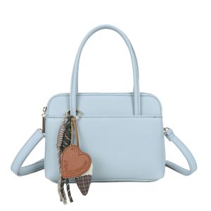Chic Elegant Charms Structured Crossbody Shoulder Handbag