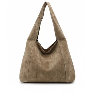 Slouchy Hobo Shoulder Bag with Matching Zip Pouch Set - Image 10