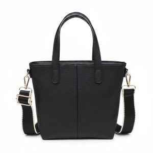 Mini Tote Shoulder Crossbody Bag with Adjustable Strap - Image 15