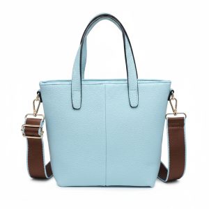 Mini Tote Shoulder Crossbody Bag with Adjustable Strap - Image 10