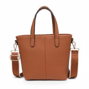 Mini Tote Shoulder Crossbody Bag with Adjustable Strap - Image 13