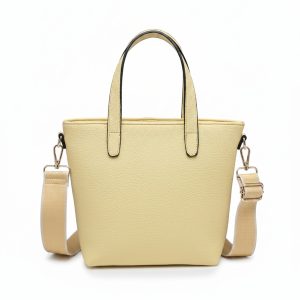 Mini Tote Shoulder Crossbody Bag with Adjustable Strap - Image 6