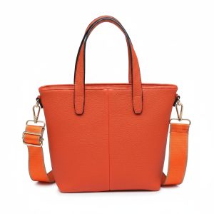 Mini Tote Shoulder Crossbody Bag with Adjustable Strap - Image 12
