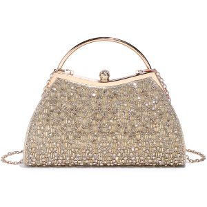 Glamorous Dazzling Formal Evening Clutch Handbag Purse