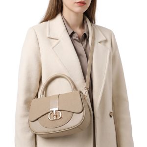 Elegant Stylish Structured Formal Crossbody Handbag - Image 4