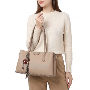 Elegant Spacious Versatile Tote Shoulder Handbag Purse - Image 4