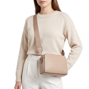 Modern Dual Zipper Compartments Spacious Crossbody Bag - Image 4