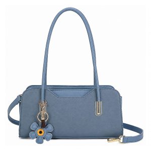 Elegant Stylish Floral Charm Spacious Shoulder Handbag - Image 1