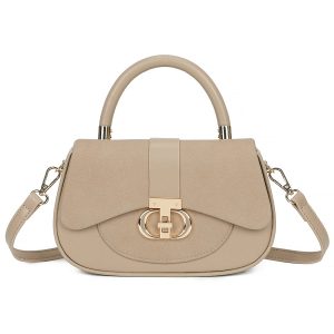 Elegant Stylish Structured Formal Crossbody Handbag - Image 1