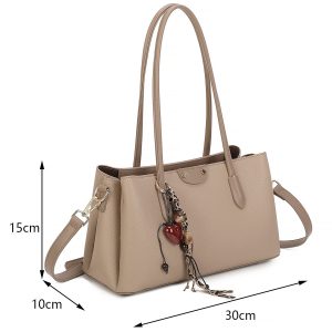 Elegant Spacious Versatile Tote Shoulder Handbag Purse - Image 2