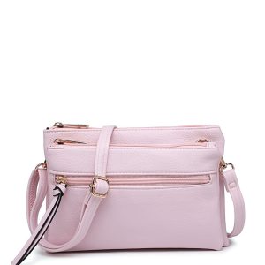 Multi Compartment Crossbody Bag with Zip Pockets - Image 15