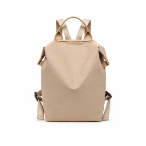 Urban Canvas Backpack with Top Handle & Zip Closure - Image 9