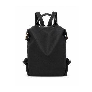 Urban Canvas Backpack with Top Handle & Zip Closure - Image 7