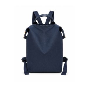 Urban Canvas Backpack with Top Handle & Zip Closure - Image 8