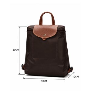 Classic Flap Backpack Bag with Adjustable Shoulder Straps - Image 2