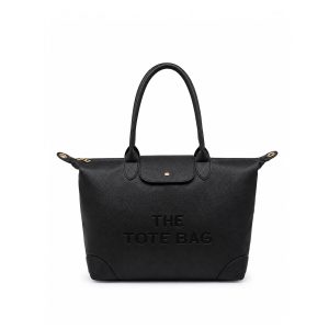 Spacious Multi Compartment Tote Bag with Crossbody Strap - Image 7