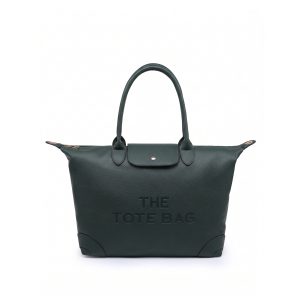 Spacious Multi Compartment Tote Bag with Crossbody Strap - Image 12