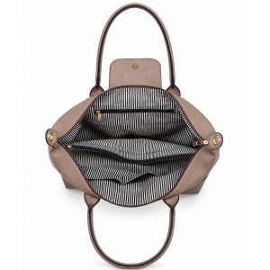 Spacious Multi Compartment Tote Bag with Crossbody Strap - Image 6